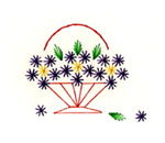 basket of flowers