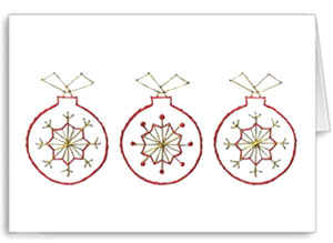 baubles and bows stitch pattern