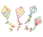 colourful kites