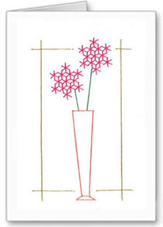 flowers in a vase