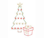 tree and present