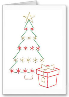 tree and present